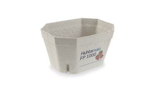 Plastic White Fruit Packaging Container