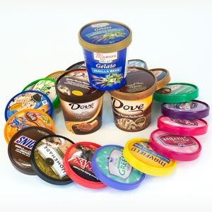 BULKAN® CONTAINERS (ICE CREAM), Cups & containers & lids